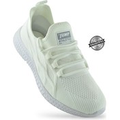 Resim 29752 Eva Hafif Taban Ortopedik Taban Erkek Spor Ayakkabı Tekstil Malzeme Jump Beyaz 