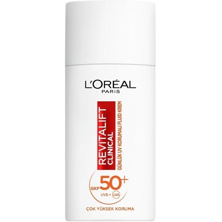 AyrStore L'oreal Paris Revitalift Clinical Spf 50+ Günlük Yüksek Uv Korumalı Yüz Güneş Kremi 50 ml Fiyatı ve Özelliklerı - Badem