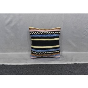 Resim Zehra Abla Halı Yeni El Dokuma Dekoratif Kilim Kırlent Yastık Kılıfı 6039 