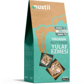 Resim NUSTİL Organik Glutensiz Yulaf Ezmesi 250g 