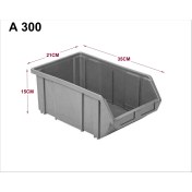 Resim Rafburada Plastik Avadanlık - Hırdavat Malzemesi Yardımcı Ekipmanı - A300 