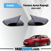 Resim Leon 2012-2017 Yarasa Ayna Kapağı Batman Kapağı Seat Leon 