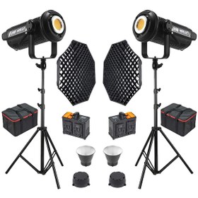 Resim Gdx LV-700C-II B BiColor Led Video Işığı + 140Octa 2'li Set 