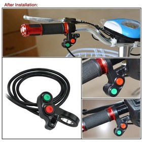 Resim Jokmae 12v Far, Sinyal, Klakson Kontrol Anahtarı - 7 Pimli 