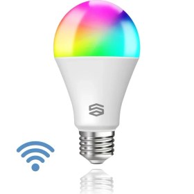 Resim Renkli Wi-Fi LED Ampul, Uzaktan ve Sesli Kontrol ile Kolay Kullanım 