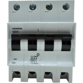 Resim Sıemens 25A (3X25A+N) Nötr Kesmeli C/3Ka Grup W Otomat 