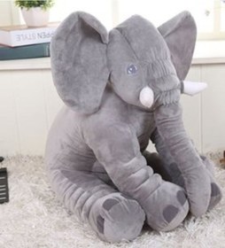 Resim Yumuşacık Uyku Arkadaşı Fil Tam 65 Cm 