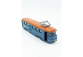 Resim Popseker Oyuncak Metal Tren Sesli, Işıklı, Müzikli Çek-Bırak Özellikli Kapıları Açılan Metal Tren 19CM. 