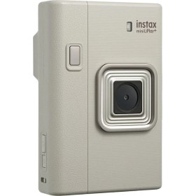 Resim Fujifilm Instax Mini Liplay Plus Hybrid Fotoğraf Makinesi Sand Beige 