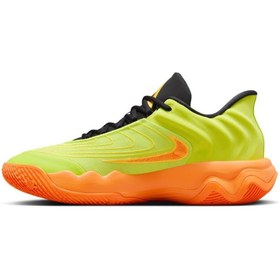 Resim Nike Giannis Immortality 4 'Halloween' Unisex Yürüyüş Ayakkabısı Basketbol Ayakkabısı Turuncu/Sarı 