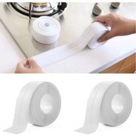 Resim HAYAT STORE 2 Li Su Sızdırmaz Banyo Mutfak Lavabo Küvet İzolasyon Şerit Bant Pratik Ürün ( Lisinya ) 