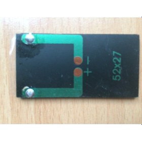Resim 52X27 Mm Güneş Paneli Hücre Solar Panel Pil Solar Hücre 