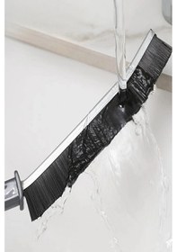 Resim İnce Kıl Temizlik Fırçası Banyo Mutfak Pencere Oluk Klozet Kenarı 