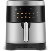 Resim Karaca Gourmet 9L 10 Farklı Pişirme Modu ve Dijital Ekranlı Geniş Hazne Inox Airfryer 