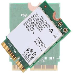 Resim Tenfowee M.2 Cnvio2 Arayüzlü Ax201ngw Ağ Kartı, Wıfı6 2.4 Gbps Hız, 2.4/5 Ghz Çift Bant, Bluetooth 5.0, Sadece Windows 10 X64 