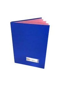 Resim Bafix Imza Dosyası Defteri Cilt Bezli 12 Yp 24 Sy Mavi 