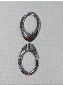 Resim Türkmen Ford Connect Sis Farı Çerçevesi 2 Prç Abs Krom 2009-2014 