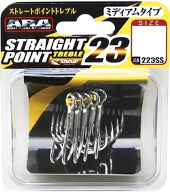 Resim Shout Straight Point 23 Silver Üçlü İğne 4 