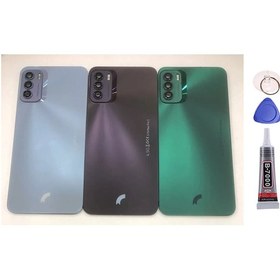 Resim Reeder S19 Max Pro S Mor Arka Kapak Batarya Kapağı Pil Kapağı Yapışkan Ve Sökme Aparatıyla Beraber Full Set Mor 
