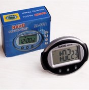 Resim Sones 2 Adet Taşınabilir Araba Elektronik Saati Test Spor Saati Küçük Çalar Saat Kronometre Oval 