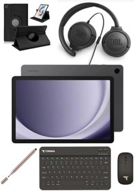 Resim Samsung Galaxy Tab A9 PLUS 6 GB RAM 128 GB 11'' TABLET+KILIF+KALEM+KLAVYE+MOUSE+KULAKLIK 