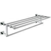 Resim Grohe Eurocube Raf Havluluk Banyo Aksesuarı - 40512001 Krom 
