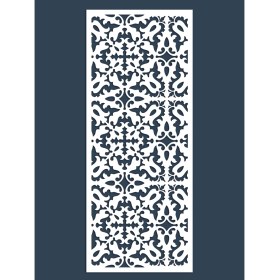 Resim Liar Ahşap Seperatör (Paravan) - KSP-62 - (18 mm) - (69 cm x 139 cm) - (Beyaz) 