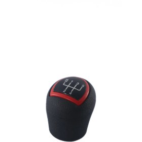 Resim Moda Renault Clio 1-2 Kırmızı Çerçeve Vites Topuzu 
