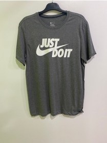 Resim Nike Dv2261-060 Gri Erkek Spor T-shirt 