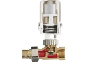 Resim Honeywell T9001W0 Termostatik Kafa - (Beyaz Izgaralı) 