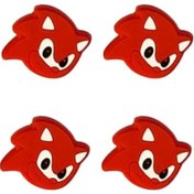 Resim Sonic Ps5/ps4/ps3/xbox One/one X/one S/series X/series S 3d Analog Silikon Koruyucu -4 Adet Sonic-4 