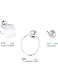 Resim Gürçay Pisa 3'lü Banyo Aksesuar Seti 