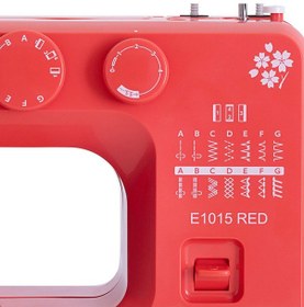 Resim Janome E1015 Dikiş Makinesi Kırmızı 