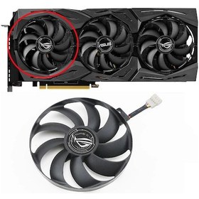 Resim Asus Rog Strıx Rx 5600 Xt Rx 5700Xt Fanları 