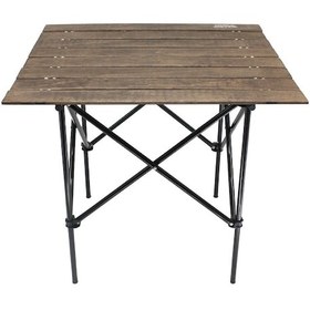 Resim Gray Wolf Ahşap Katlanır Kamp Masası Km701 Çok Renkli 