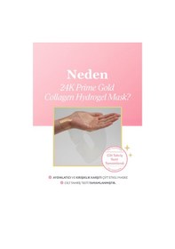 Resim 24 K Altın Ve Kolajen İçeren Hidrojel Maske 24k Prime Gold Collagen Hydrogel Mask 