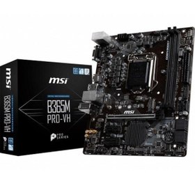 Resim MSI B365m Pro-vh Ddr4 M2 Pcıe Nvme Hdmı Pcıe 16x V3.0 1151p V2 Matx 