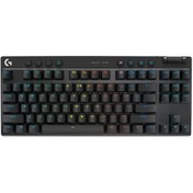 Resim logitech G Pro X TKL LIGHTSPEED Tactile Switch Rgb Kablosuz Ingilizce Mekanik Gaming Klavye, Siyah 