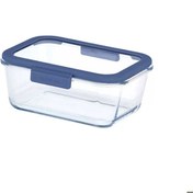 Resim Primanova D-NEOMGL080 Fika Glace Cam Saklama Kabı 800 ml Mavi 