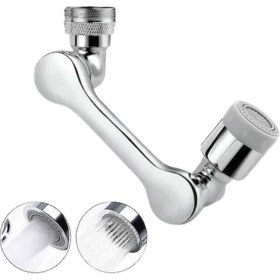 Resim Mutfak Musluk Başlığı 1080 Derece Dönebilir Oynar Başlıklı Musluk Aparatı 