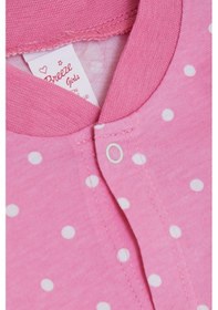 Resim Breeze Kız Bebek Tulum Puantiye Desenli 0-6 Ay, Pembe-pembe Pembe 