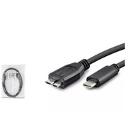 Resim Hadron Hdx1062 60Cm Type-C To Note4 Harddisk Kablosu Siyah 