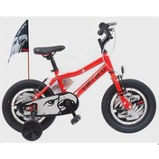 Resim Carraro Red Eagle 14 Jant 1-v Vb Kırmızı-siyah Çocuk Bisikleti Kırmızı - Siyah 