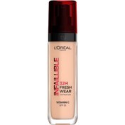 Resim Loreal Paris Infaillible 32H Fresh Wear Foundation - Kapatıcı Fondöten No: 145 Rose Beige 