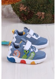 Resim Vicco 346.p25y.160 Kot Number Işıklı Erkek Çocuk Ayakkabı Kot Mavı 