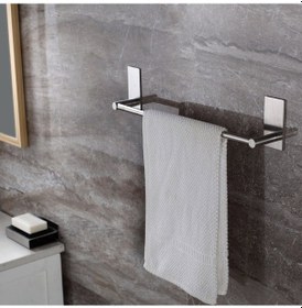 Resim Deltahome Paslanmaz Çelik 40Cm Banyo Havluluk Askılık Inox 
