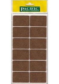 Resim Pacific Yapışkanlı Dikdörtgen Keçe. 35X55 Mm. Kahve 