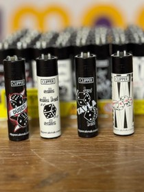 Resim Clipper Koleksiyonculara özel seri çakmak tavla serisi 4 adet 