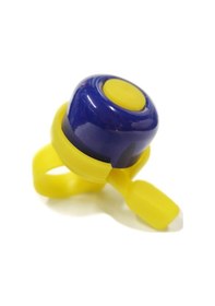 Resim Sarissa Çocuk Bisikleti Zil 1. Kalite Plastik Gövde Metal Çan Sarı Lacivert Lacivert - Sarı 