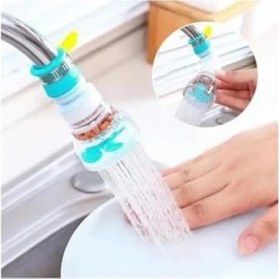 Resim SDT Group Oynar Başlıklı Pervaneli Taşlı Musluk Başlığı 1 Adet 
